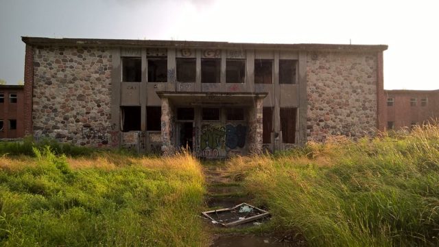 Exterior of the Burwash Correctional Center