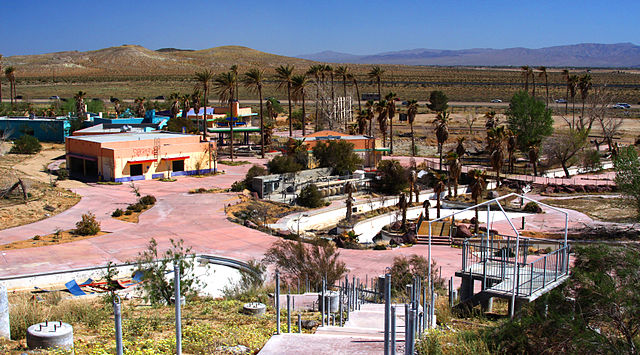 Aerial view of Rock-A-Hoola Waterpark