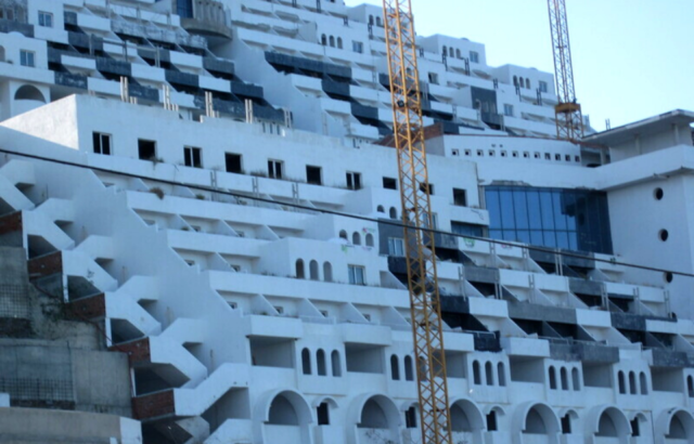 Exterior of the Algarrobico Hotel