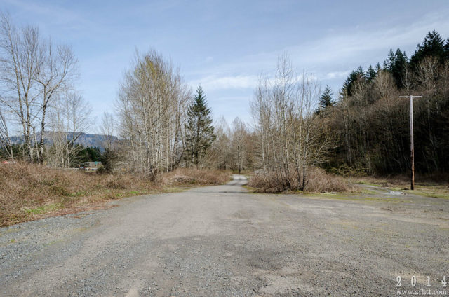 Gravel road outside of Bridal Veil