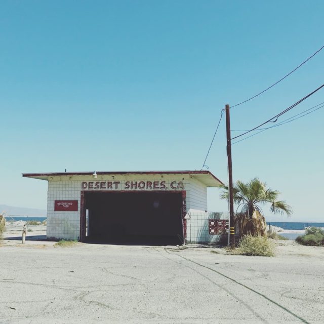 a shack in Salton Sea