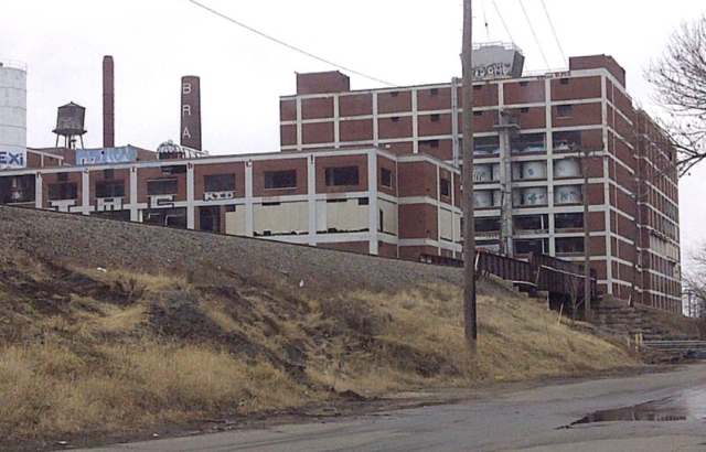 Exterior of Brach's Candy Factory