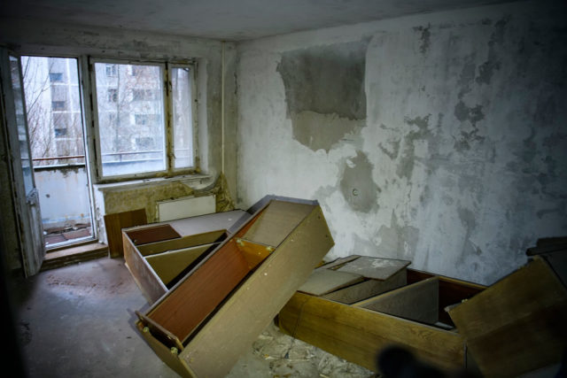 Abandoned apartement in Prypiat
