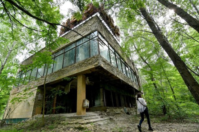 Abandoned building in Pripyat 