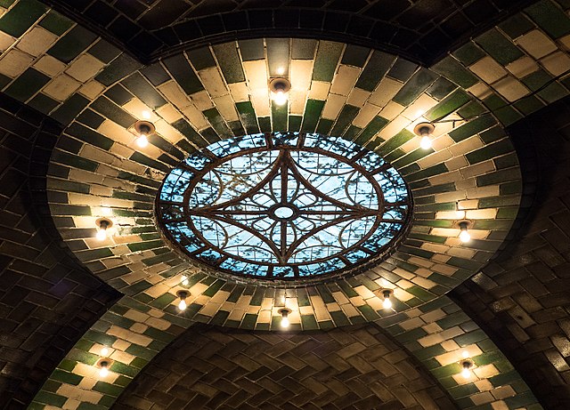 Skylight at City Hall Station