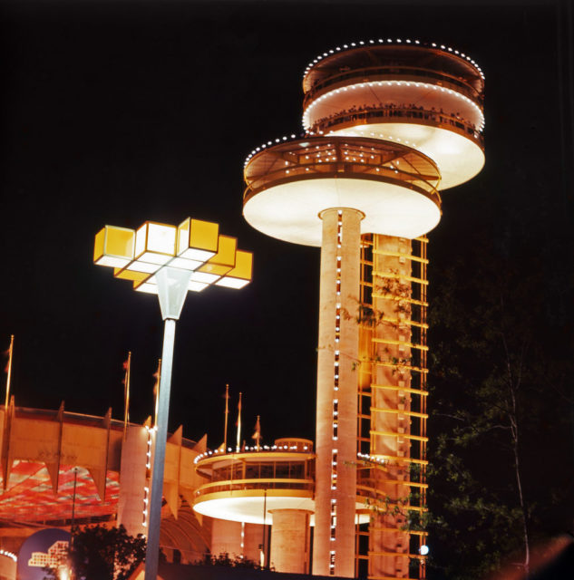 cube lights at the 1964-1965 Queens World Fair 