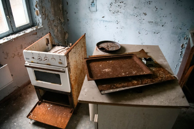 Abandoned apartement in Prypiat