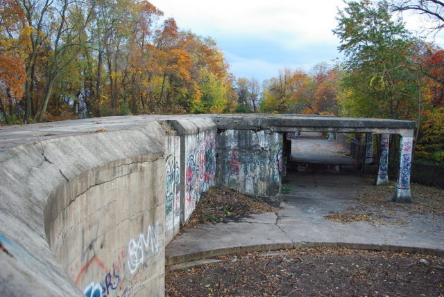 Exterior tunnel at Fort Armistead