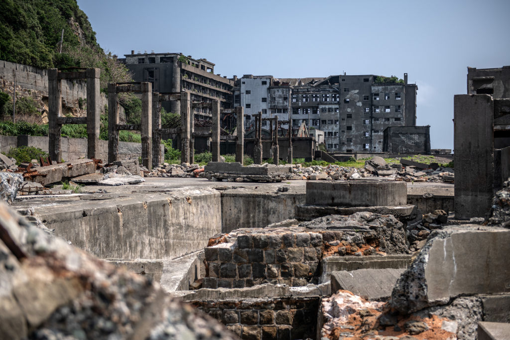 Hashima Island Mitsubishi's Abandoned Coal Mining Hub