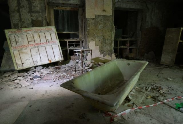Abandoned Medical facility at Pripyat 