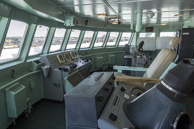 Bridge of the NS Savannah