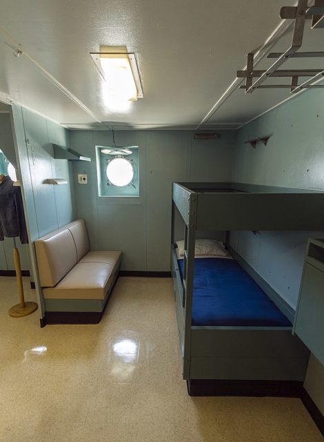 Crew quarters onboard the NS Savannah