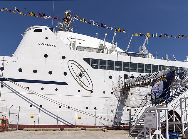 Exterior of the NS Savannah