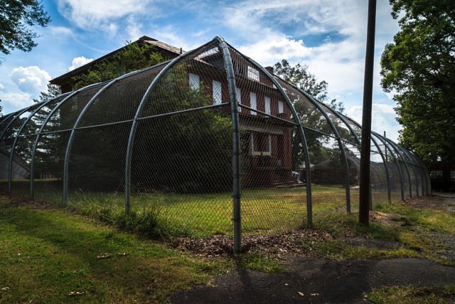 Exterior of Stonewall Jackson Youth Development Center