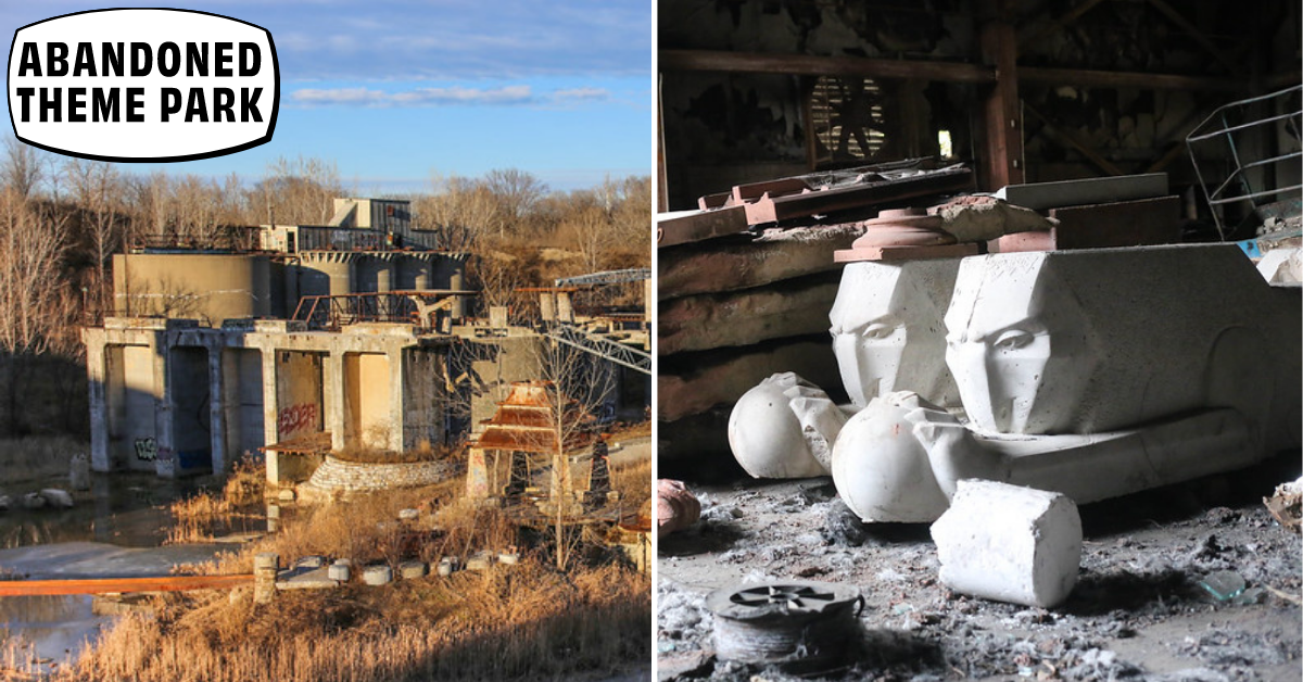Cementland Abandoned Factory Turned Weird Amusement Park Abandoned