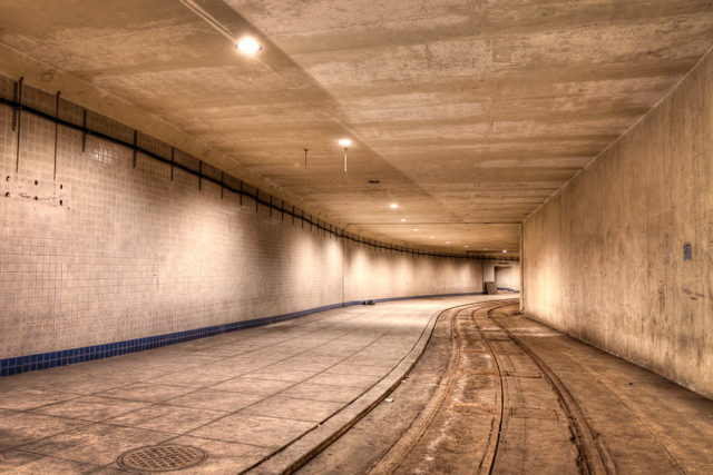 Tunnel in the Dupont Underground