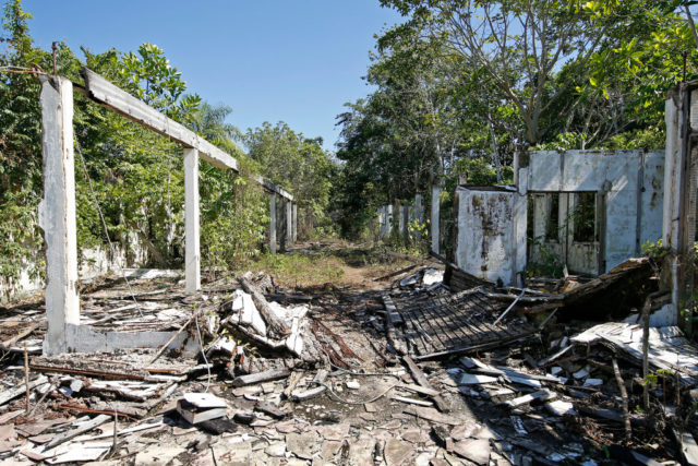 Remains of Fordlândia's hospital