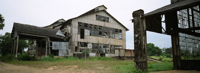 Exterior of Fordlândia's warehouse
