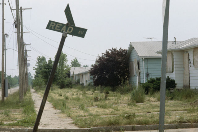 Street corner in Love Canal