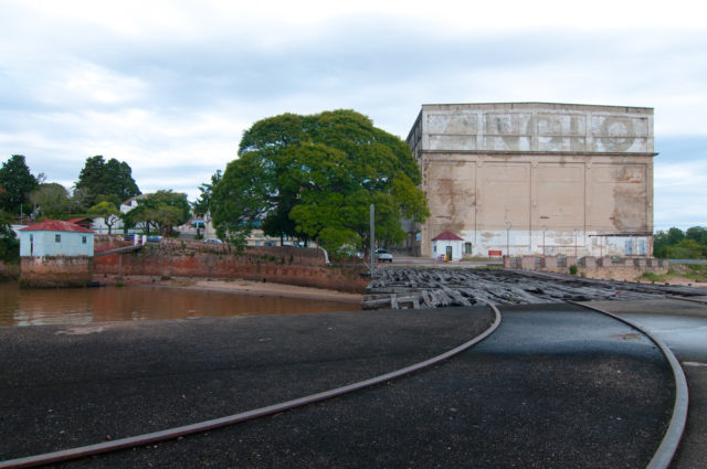 Exterior of the Anglo Meat Packing Plant