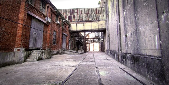 Exterior of the Anglo Meat Packing Plant