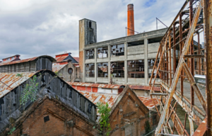 Exterior of the Anglo Meat Packing Plant