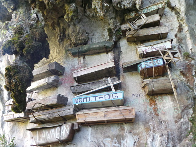 Sagada hanging coffins