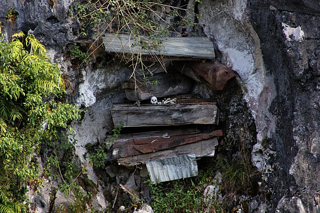 Sagada hanging coffins