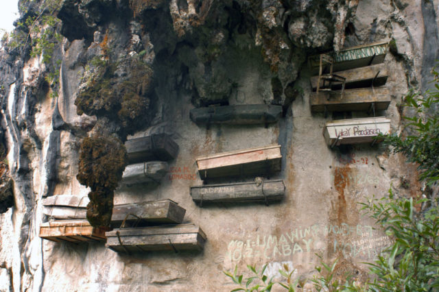 Sagada hanging coffins