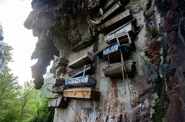 Sagada hanging coffins