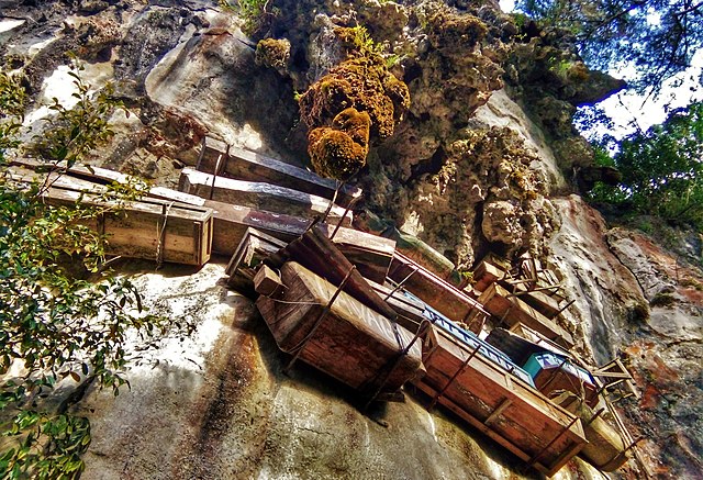 Sagada hanging coffins