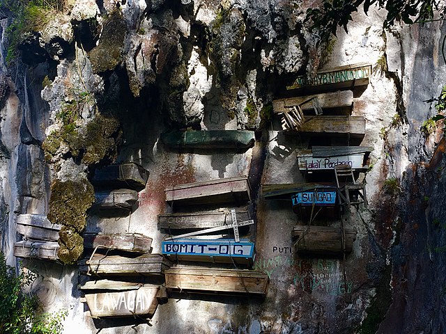 Sagada hanging coffins