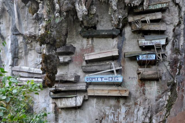 Sagada hanging coffins