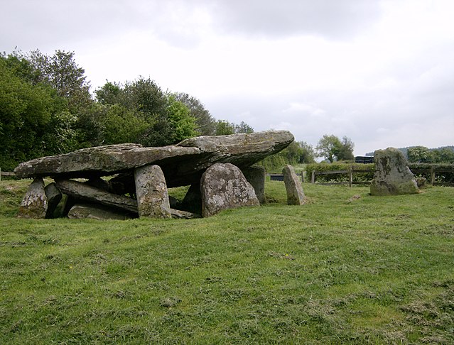 View of Arthur's Stone