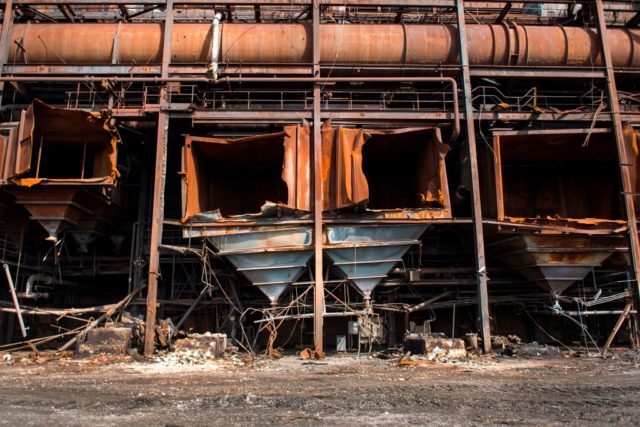 Abandoned factory in Baltimore