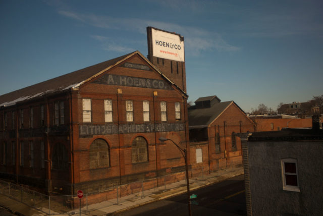 Abandoned factory in Baltimore