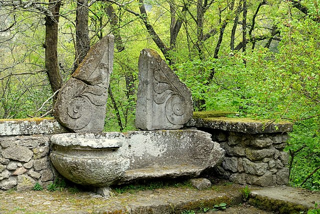 Sculpture at the Gardens of Bomarzo