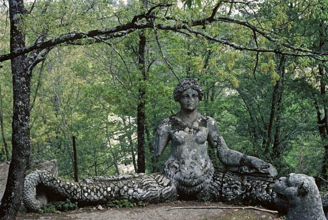 Sculpture at the Gardens of Bomarzo