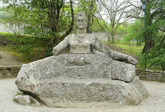 Sculpture at the Gardens of Bomarzo