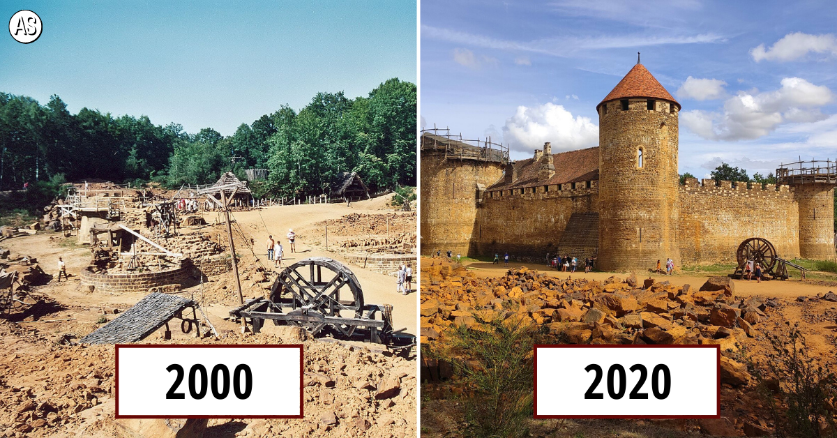 Guedelon : construction du château de Guedelon