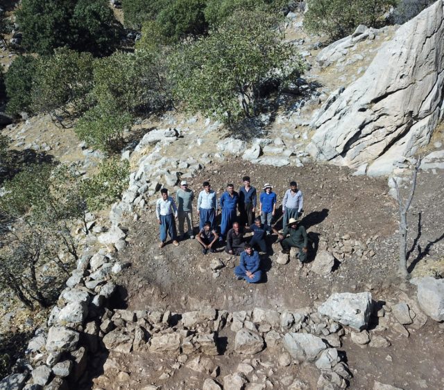 Group photo of the Rabana-Merquly excavation team