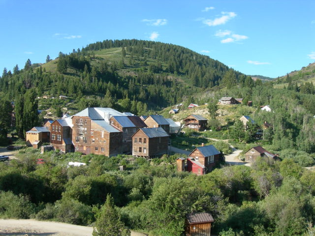 View of Silver City, Idaho