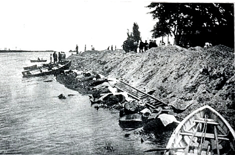 Victims of the General Slocum disaster washed ashore North Brother Island