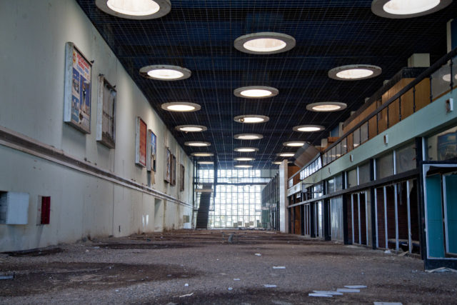 Inside Nicosia International Airport