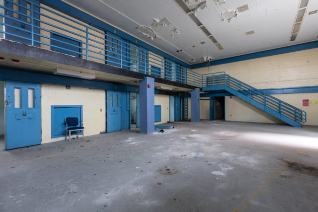 Large room at State Correctional Institution - Cresson