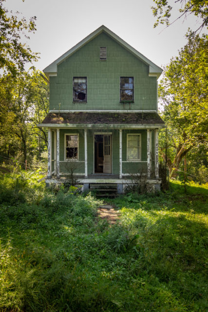 Exterior of a house in Yellow Dog Village