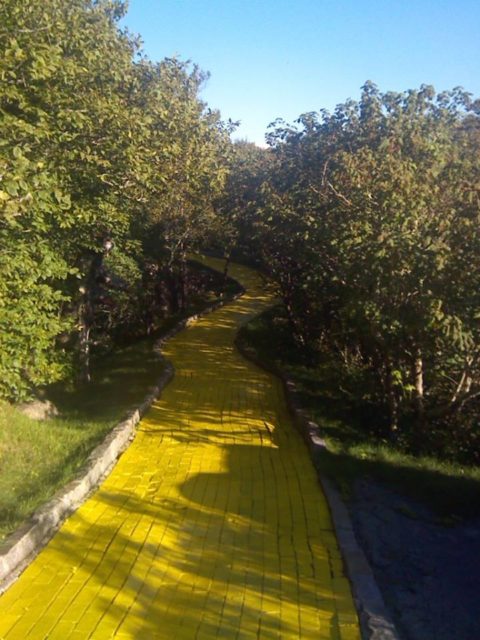 Yellow brick road