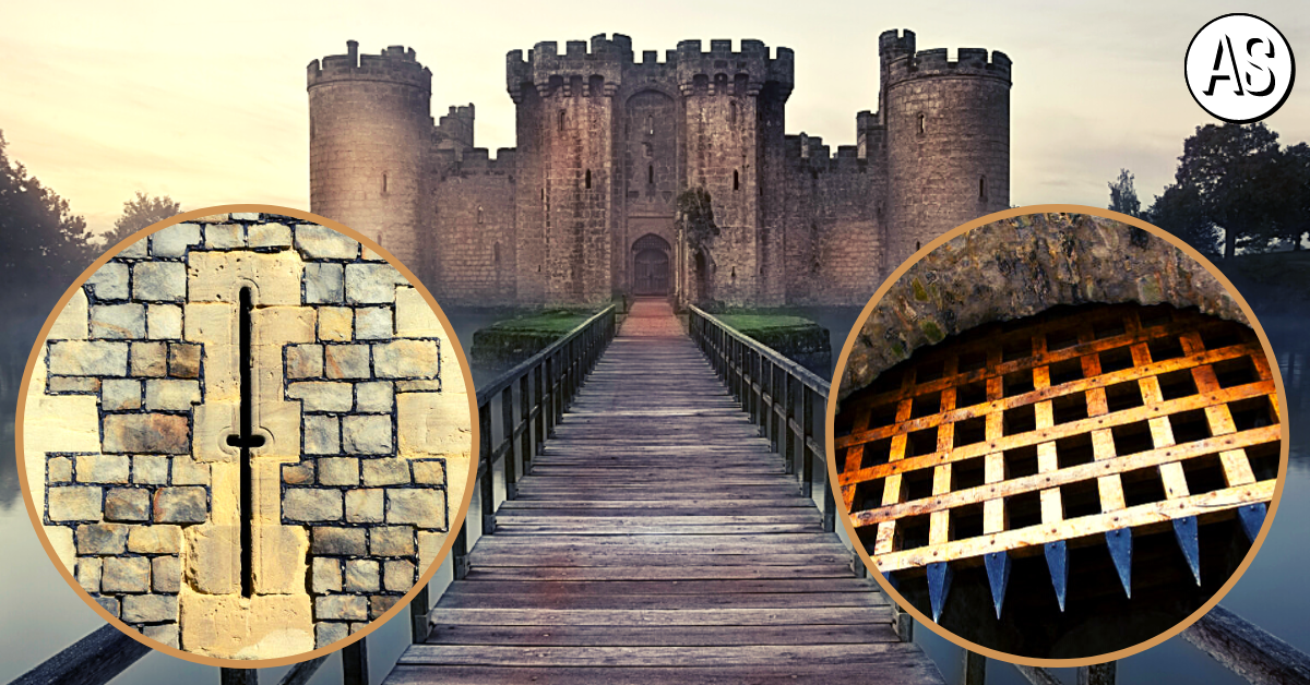 Medieval castle features