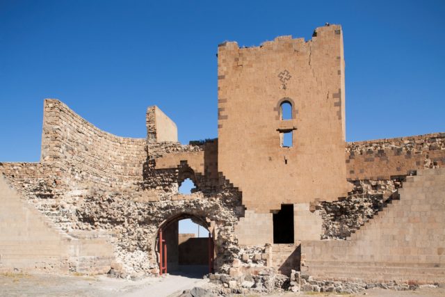 Ruins at the ancient city of Ani