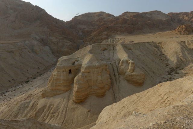 The cave where the Dead Sea Scrolls were discovered